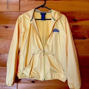 Spring yellow wind breaker by Catalina.